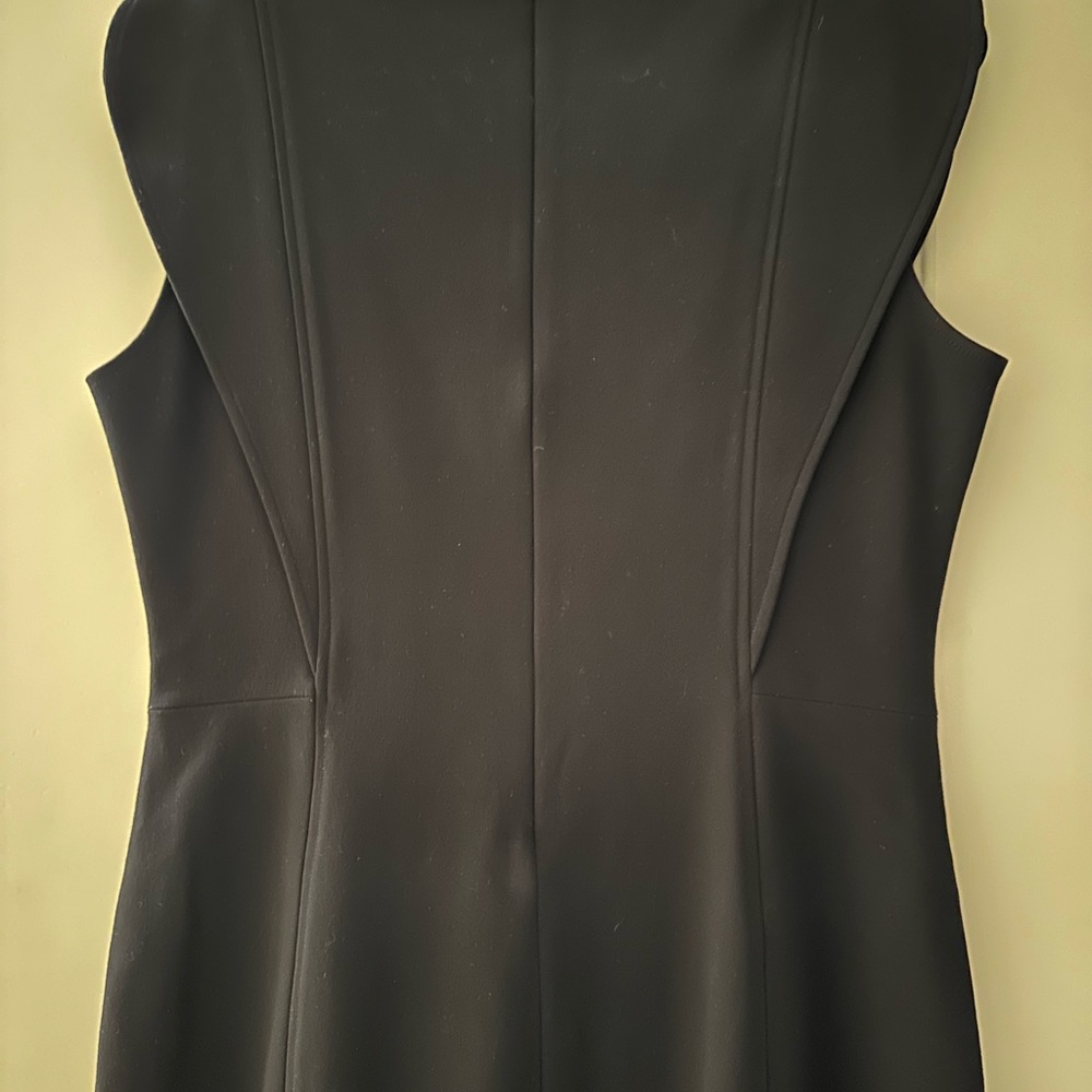 Escada Red label Black Seath Dress, Sz 42 or 6 - Picture 5 of 10